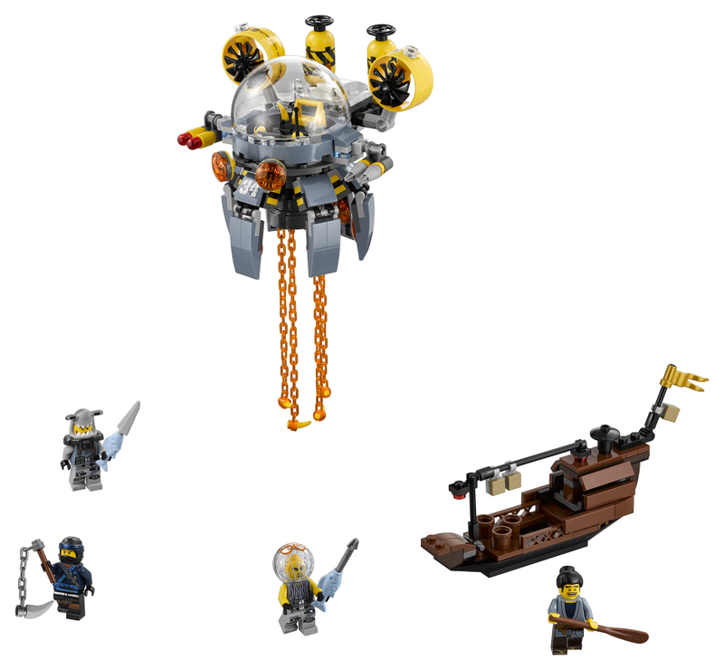 Illustration for article titled The Ninjago Movie Is Spawning Some Very Cool Lego Sets